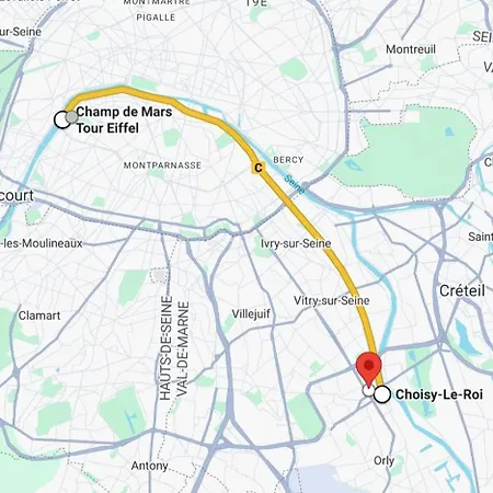 Cozy Proche Paris Et Transport Orly Free Parking Choisy-le-Roi